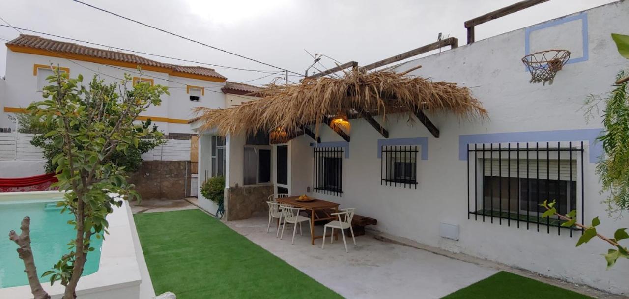 Casa, Piscina, Jacuzzi, Garaje, Barbacoa. Vila Chiclana de la Frontera Exterior foto