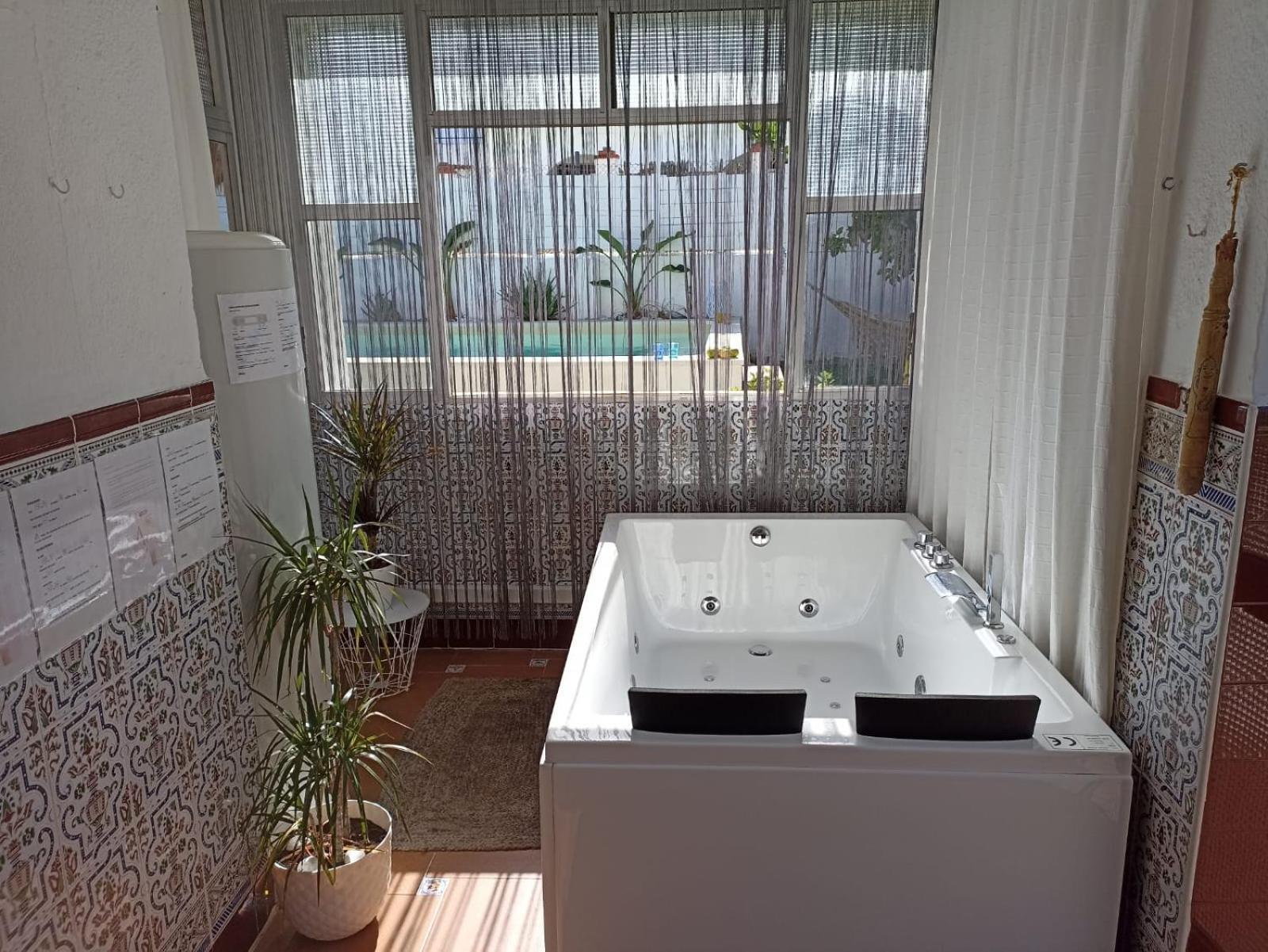 Casa, Piscina, Jacuzzi, Garaje, Barbacoa. Vila Chiclana de la Frontera Exterior foto
