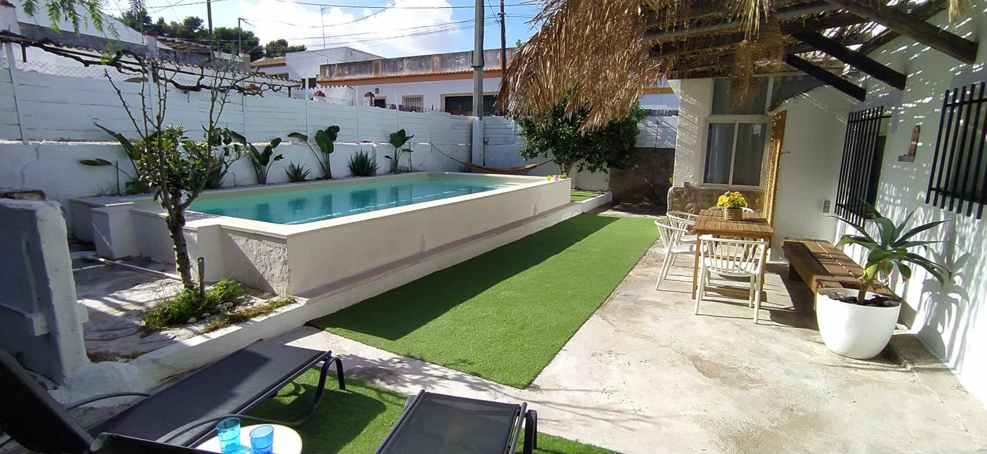 Casa, Piscina, Jacuzzi, Garaje, Barbacoa. Vila Chiclana de la Frontera Exterior foto