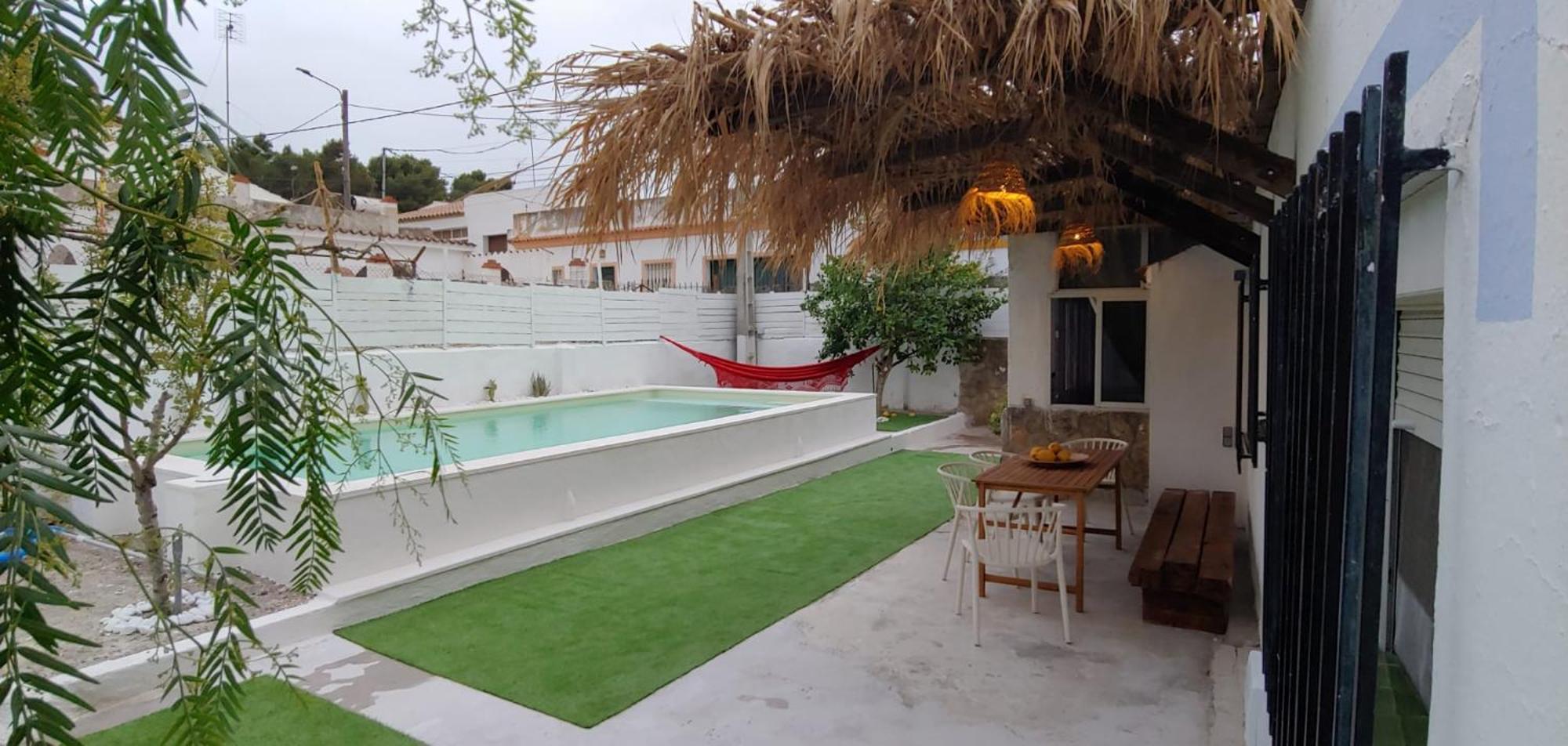 Casa, Piscina, Jacuzzi, Garaje, Barbacoa. Vila Chiclana de la Frontera Exterior foto